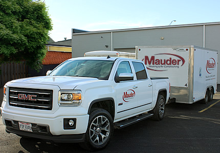Mauder truck and trailer